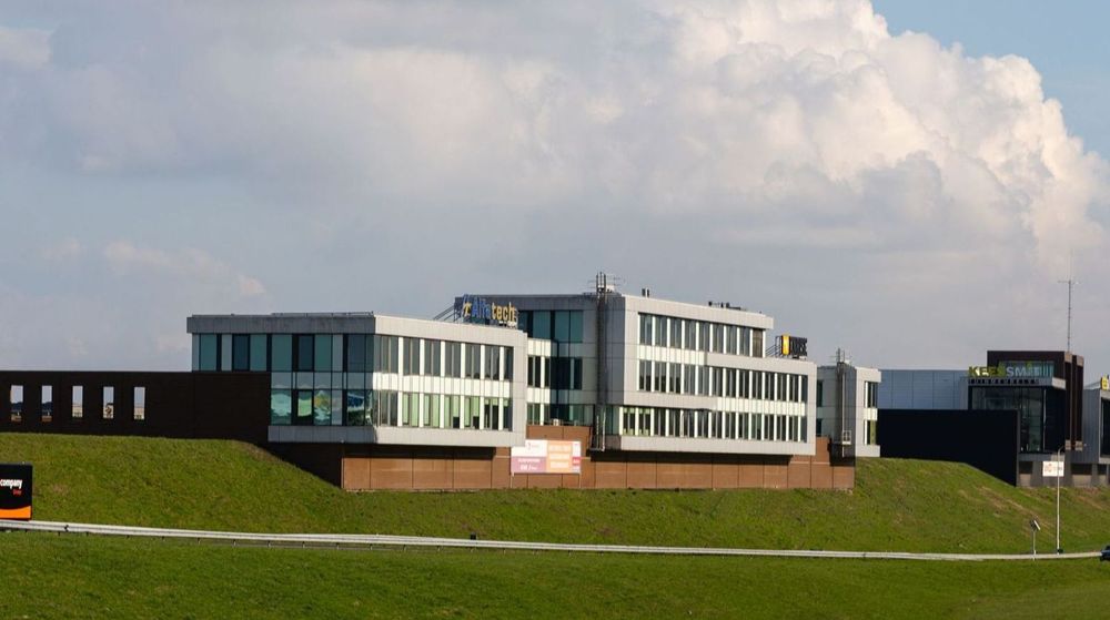 Voorkant kantoor Heyu Works – Euroweg 20a Amersfoort